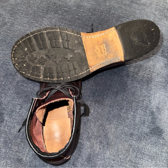 Red Wing 9011 Beckman Burgundy Featherstone (Black Cherry) Size 10.5 D USA Made - Picture 3 of 8